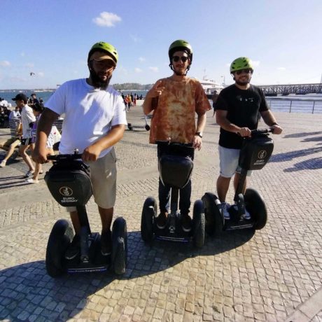 Lisbon segway tour - river bank