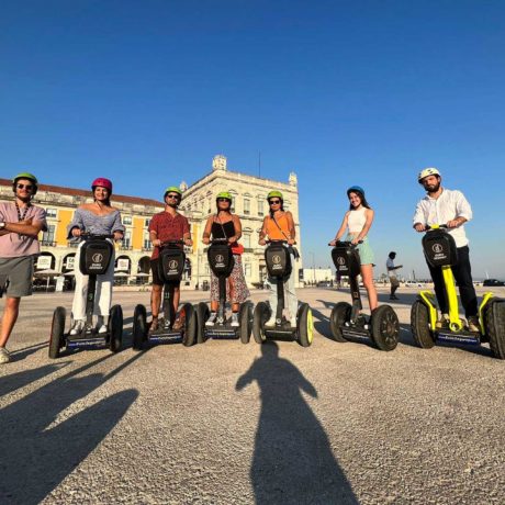 Lisbon segway tour - Commerce Square view