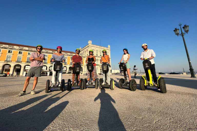 Lisbon square segway